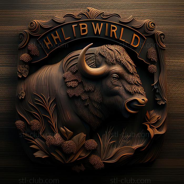 3D model Buffalo New York (STL)